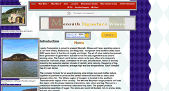 Desktop Screenshot of menrathwines.com